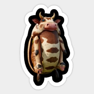 Dairy Cow Isopod Sticker